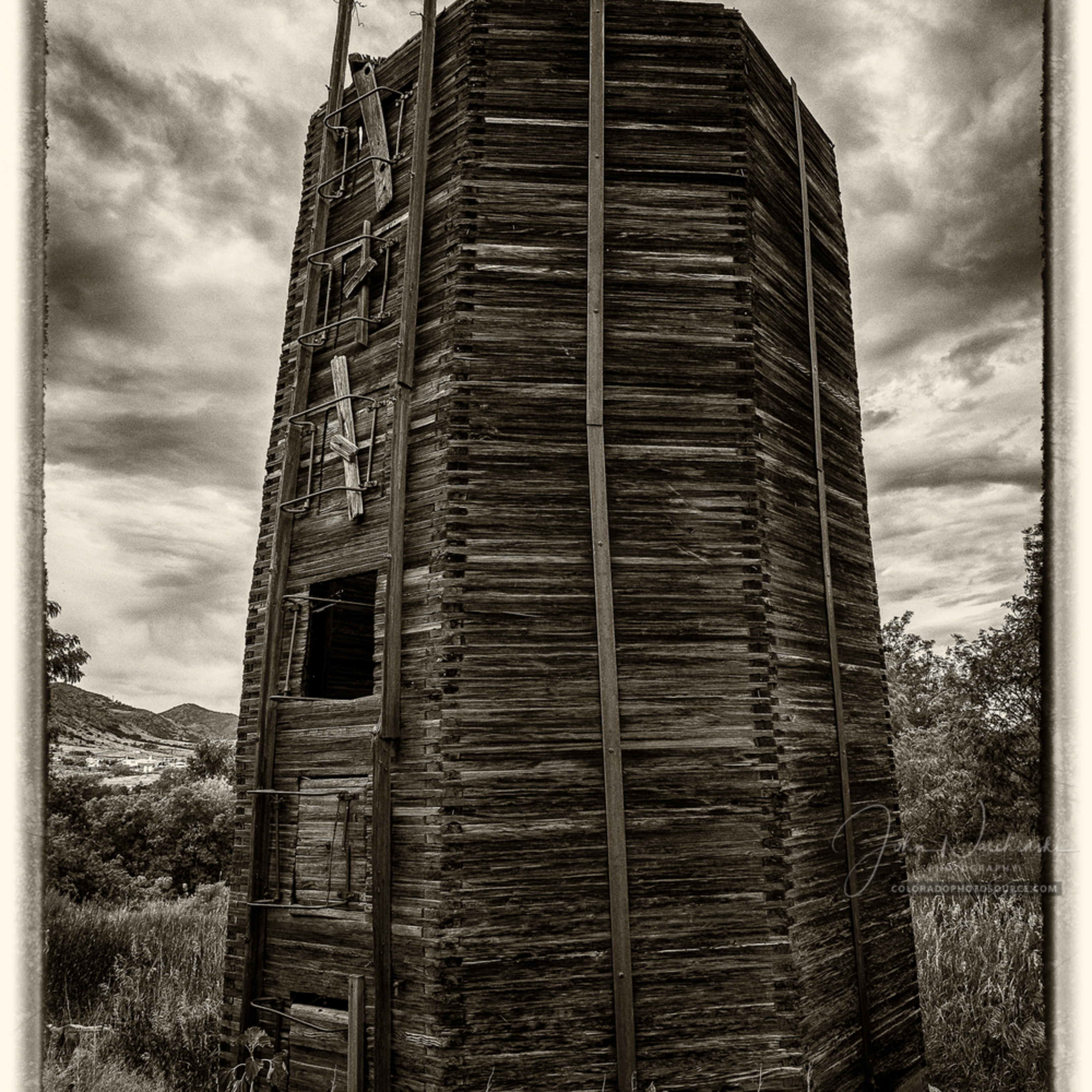 Old Colorado Barn Grain Silo Photography Art The Photography
