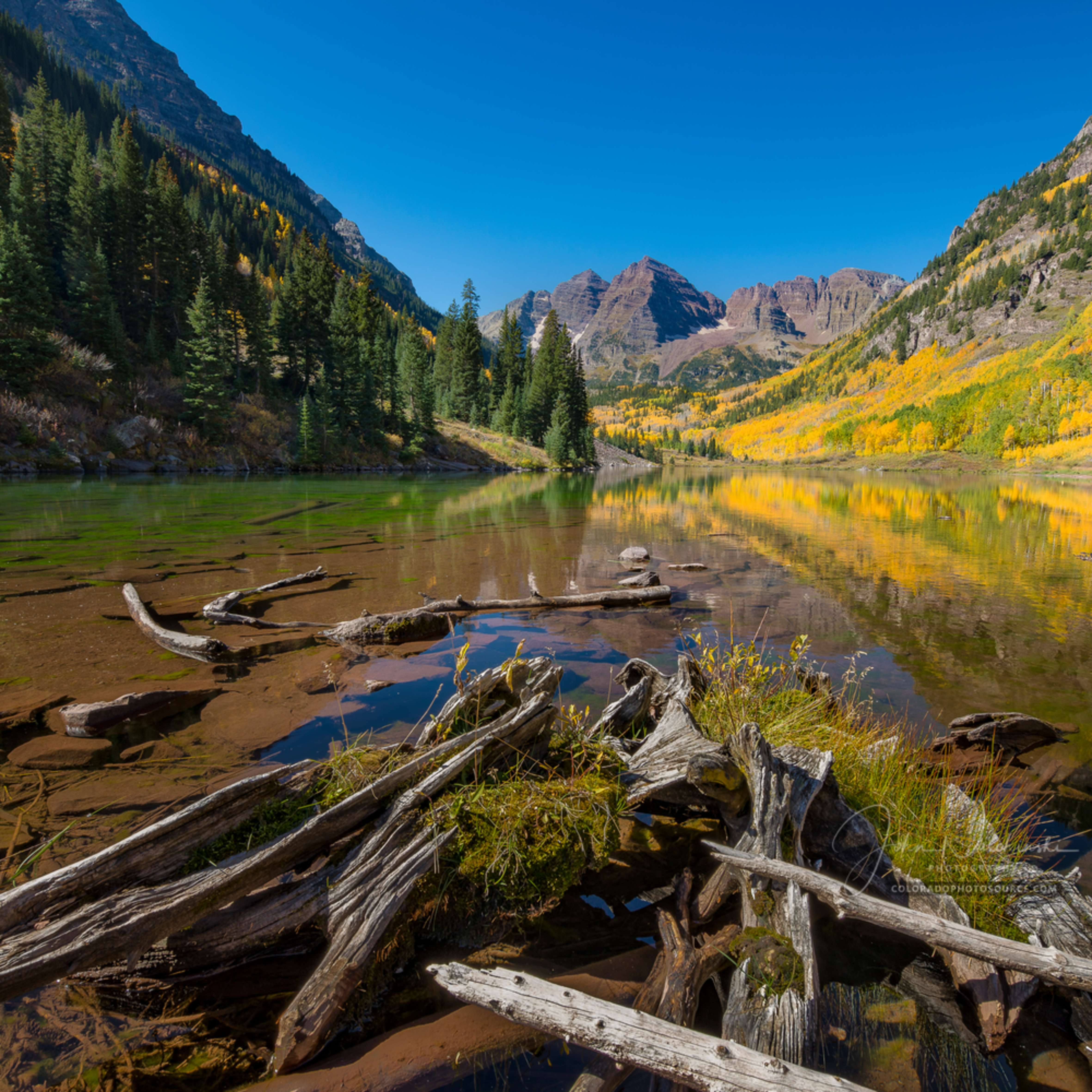 Buy Colorado Photography Prints of Aspen Maroon Bells