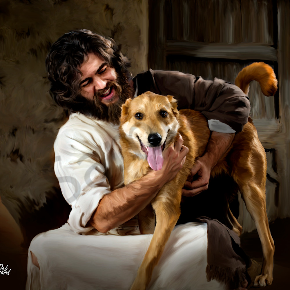 Jesus and dog iud0q8