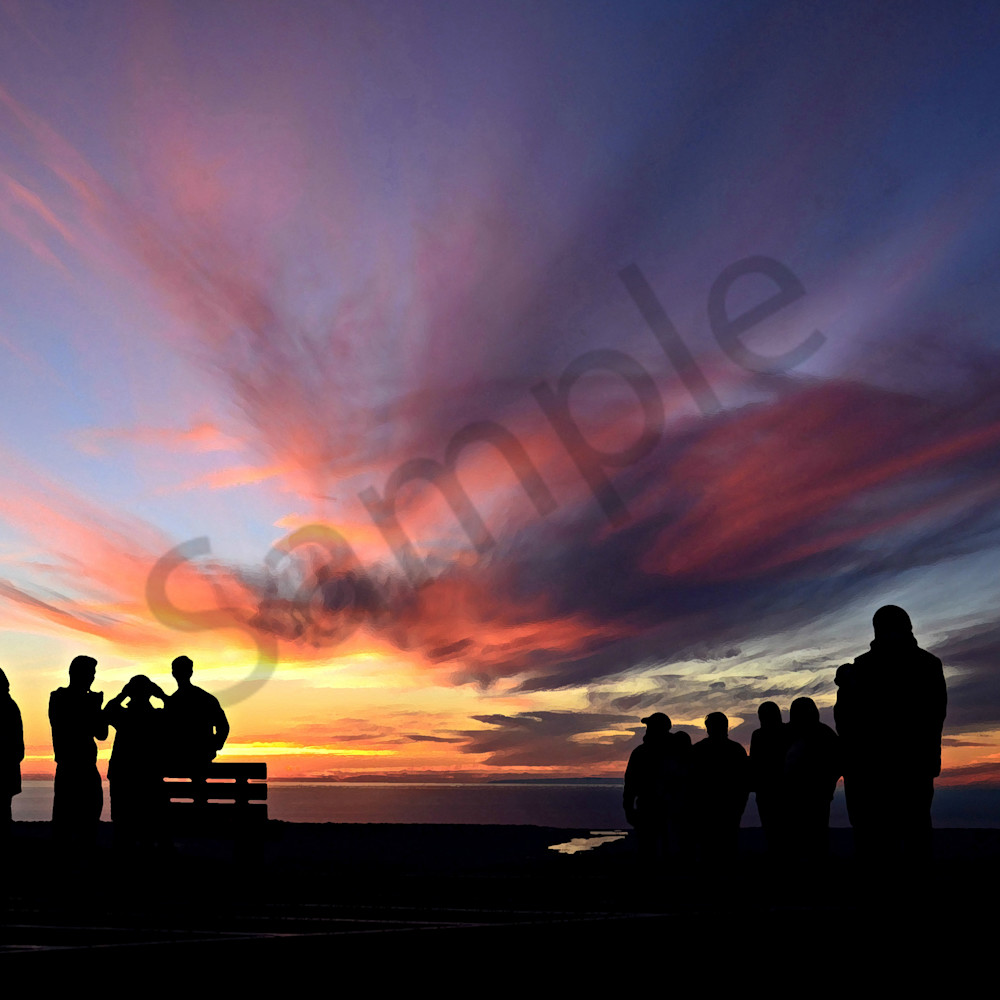 Dsc 8905   see how precious people are...   double peak park silhouette san diego   rmv blur shc   ps dry brush   tag ig5c5z