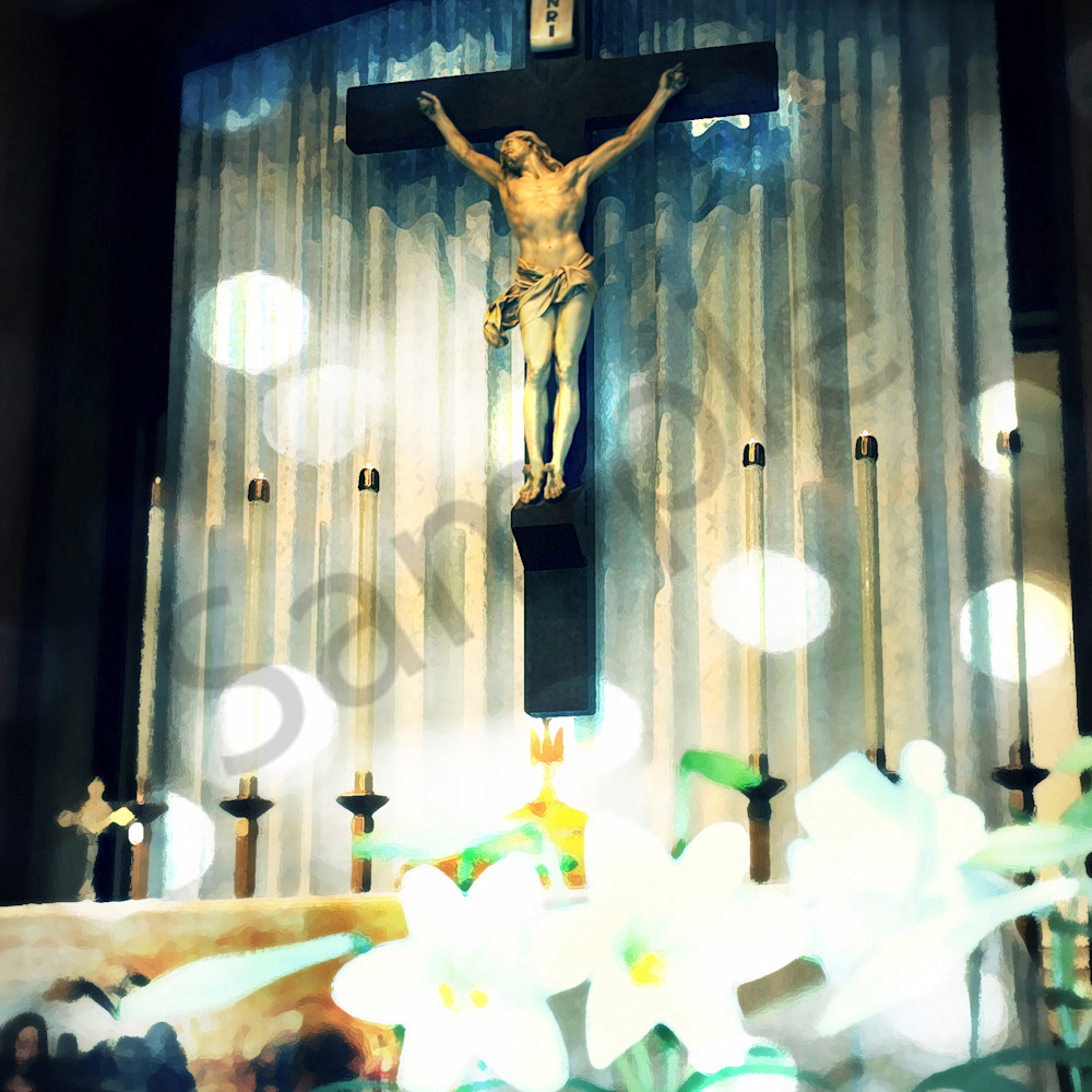 P4241057 easter crucifix 2011   bubble effect   ps dry brush cmbn jesus tag yp8orh