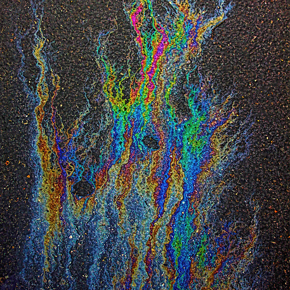 Oil on pavement spark in the night website nc08qm