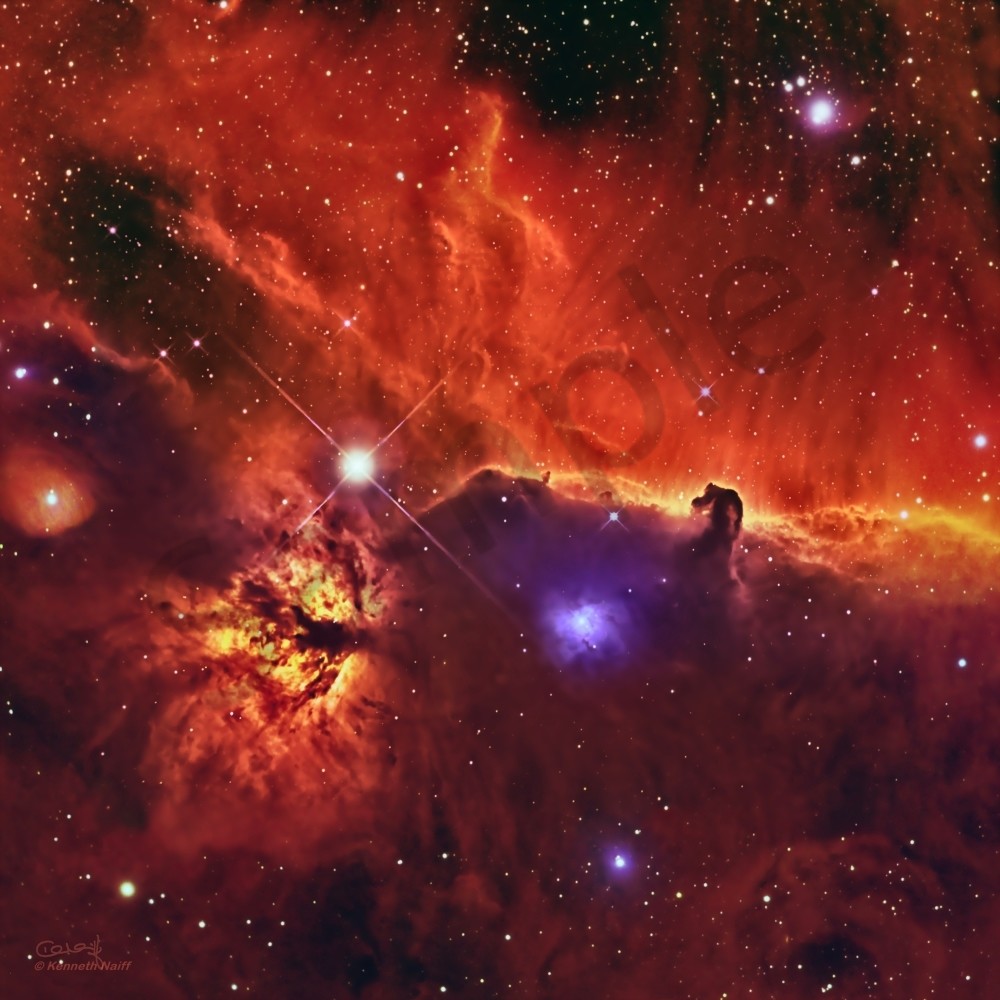 Horsehead flame nebula jmezp1