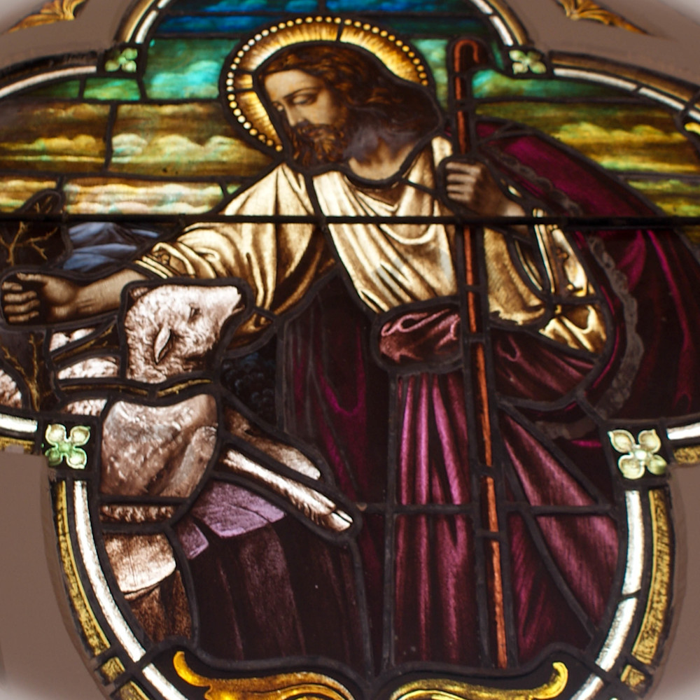 Stain glass jesus with lamb jan 21  salbwv