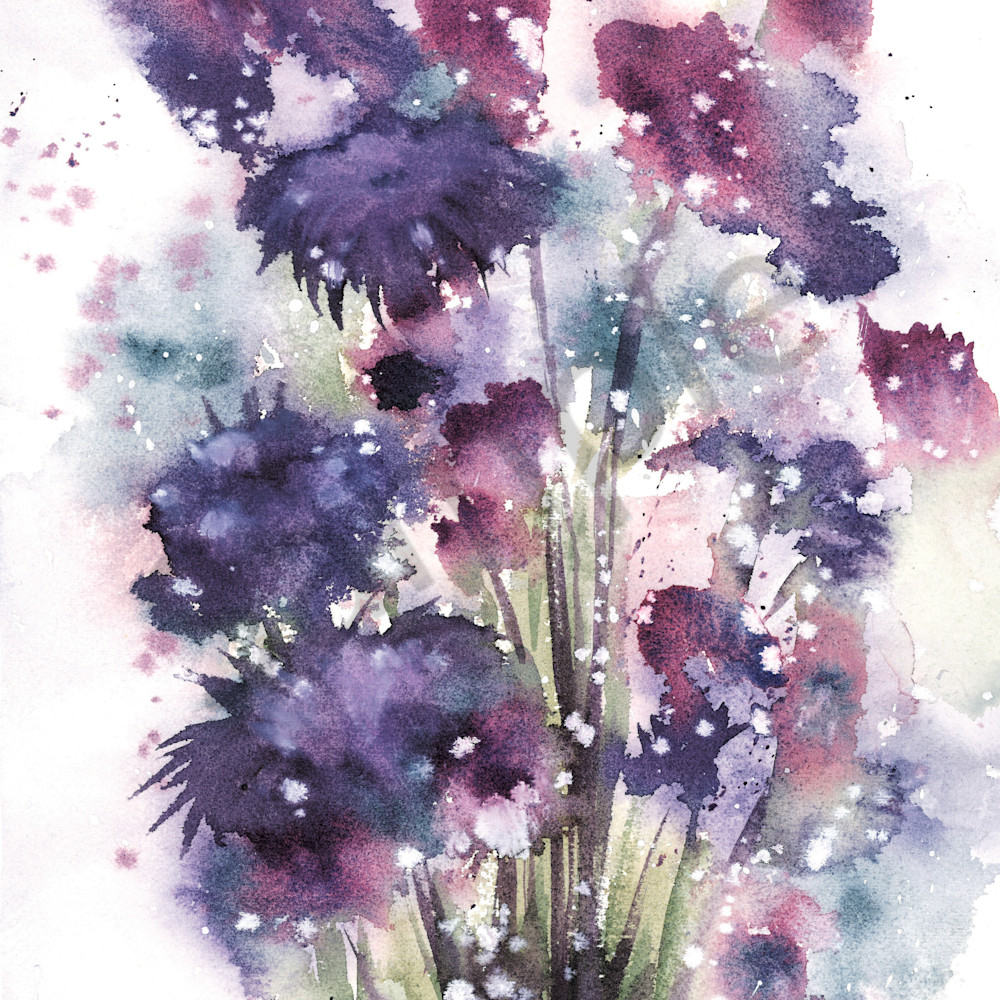 Purple and mauve abstract flowers   watercolor 2022 rgb shadow qk9sw5