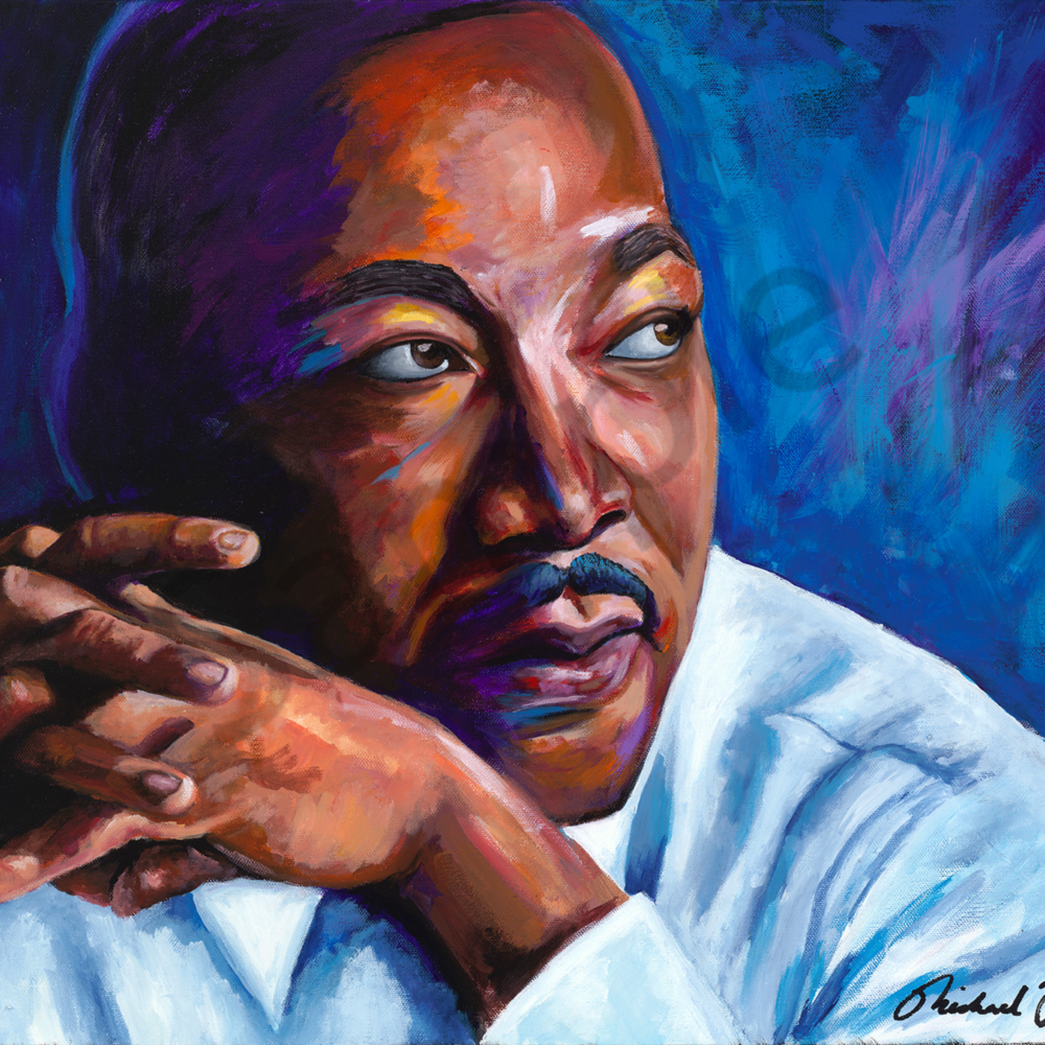 Martin Luther King Jr Painting