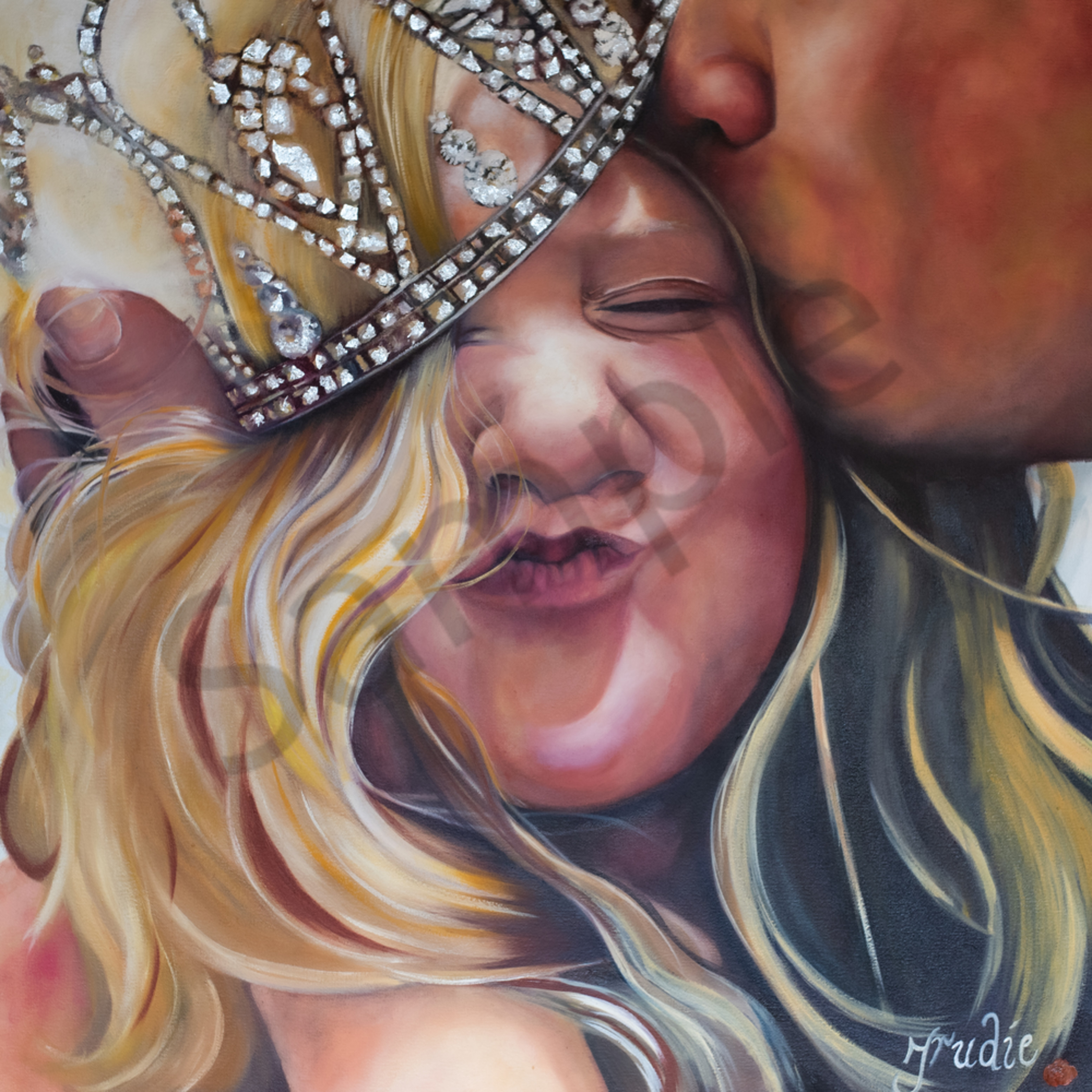 The Father S Love By South African Artist Trudie Oosthuizen