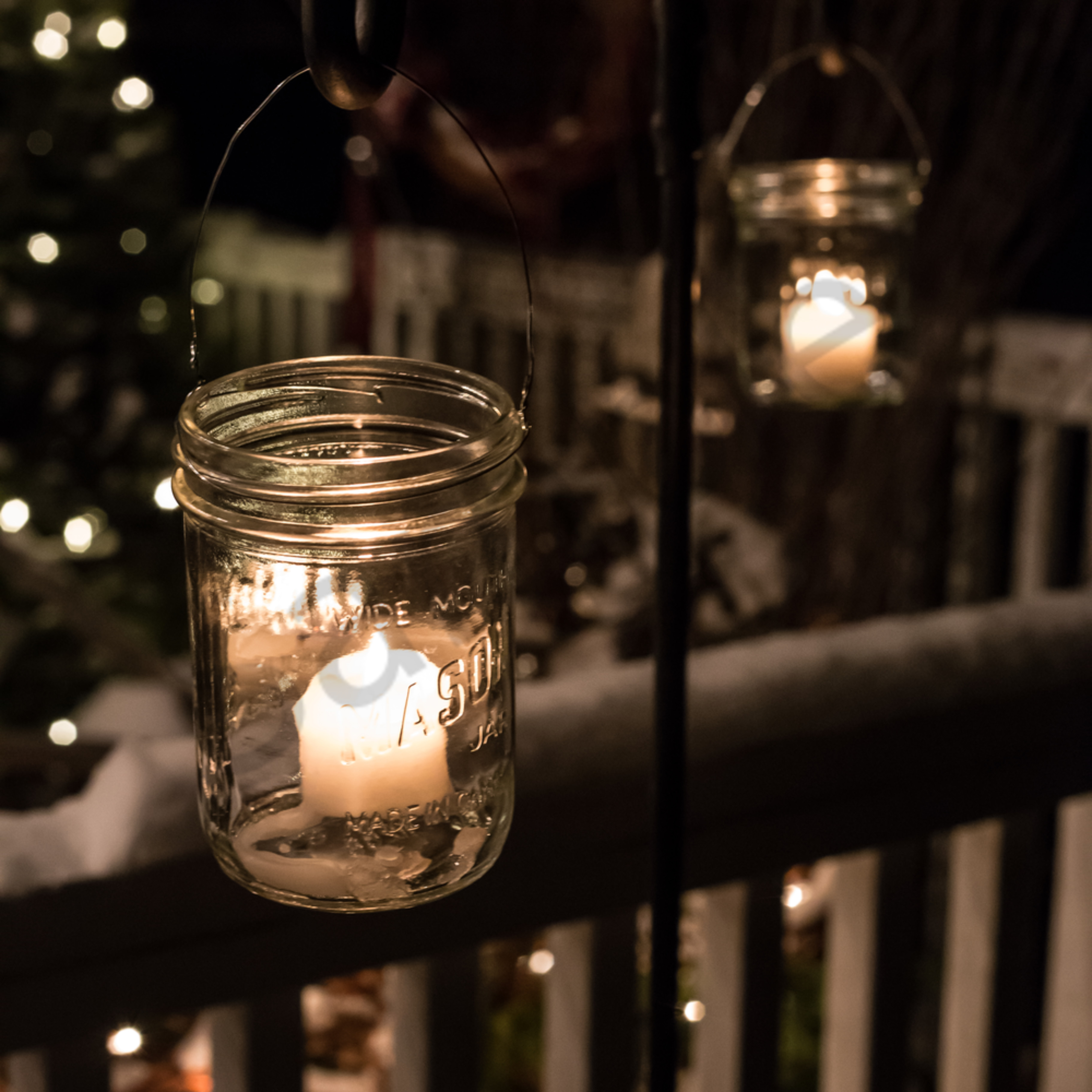 Mason Jar Tea Lights