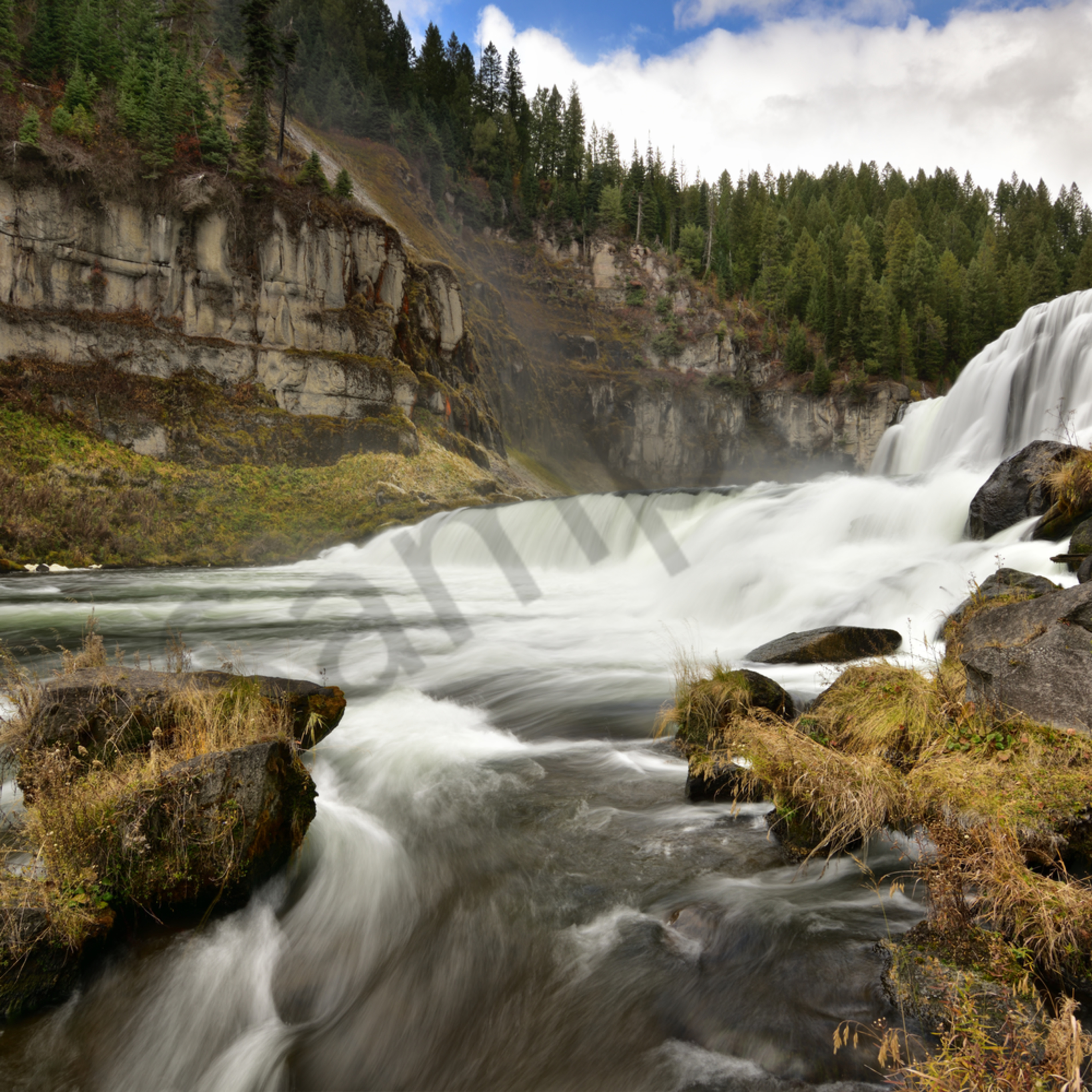 Nearer The River - Upper Mesa Falls in Southeast Idaho ...