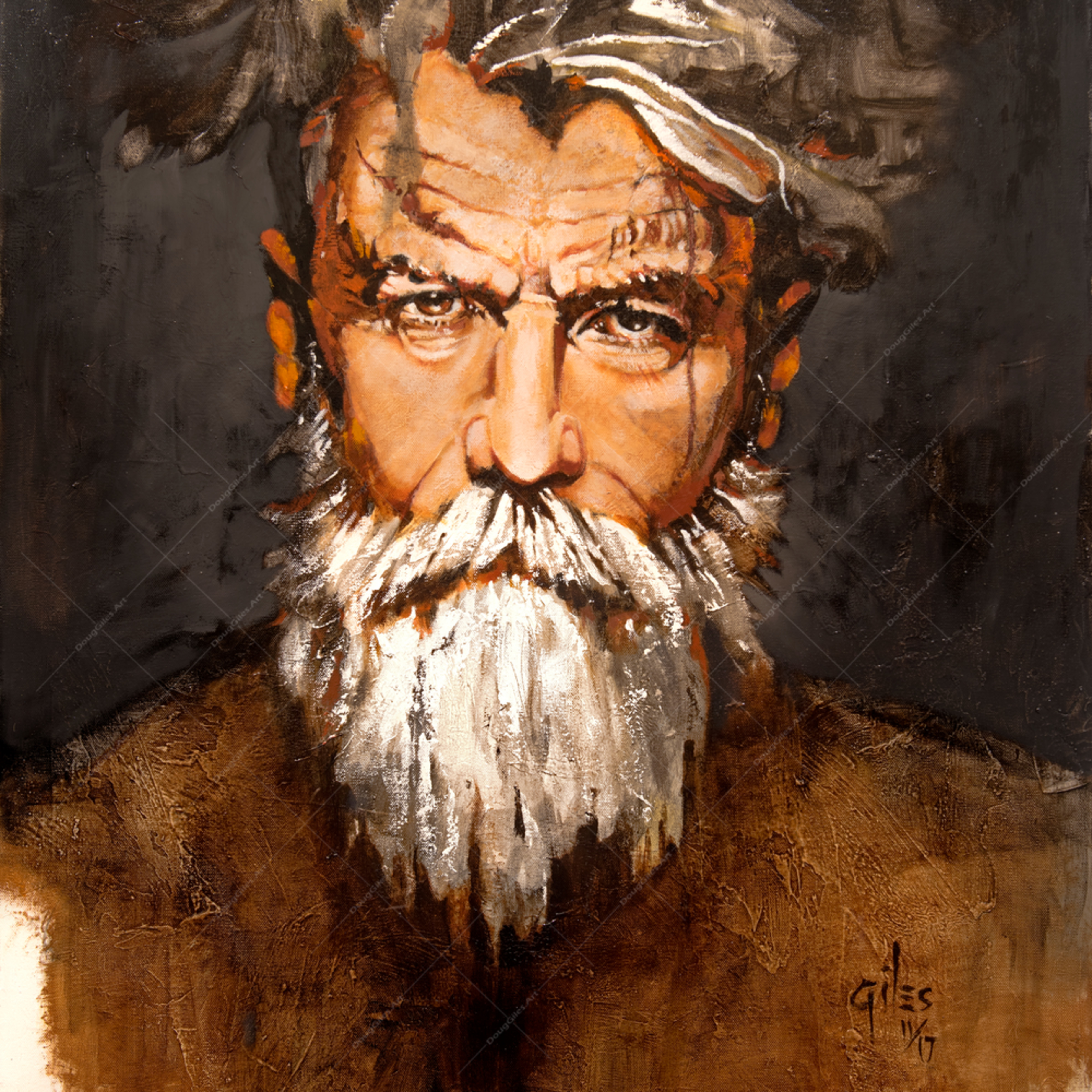 King David Psalm 3 Art Doug Giles Art Llc