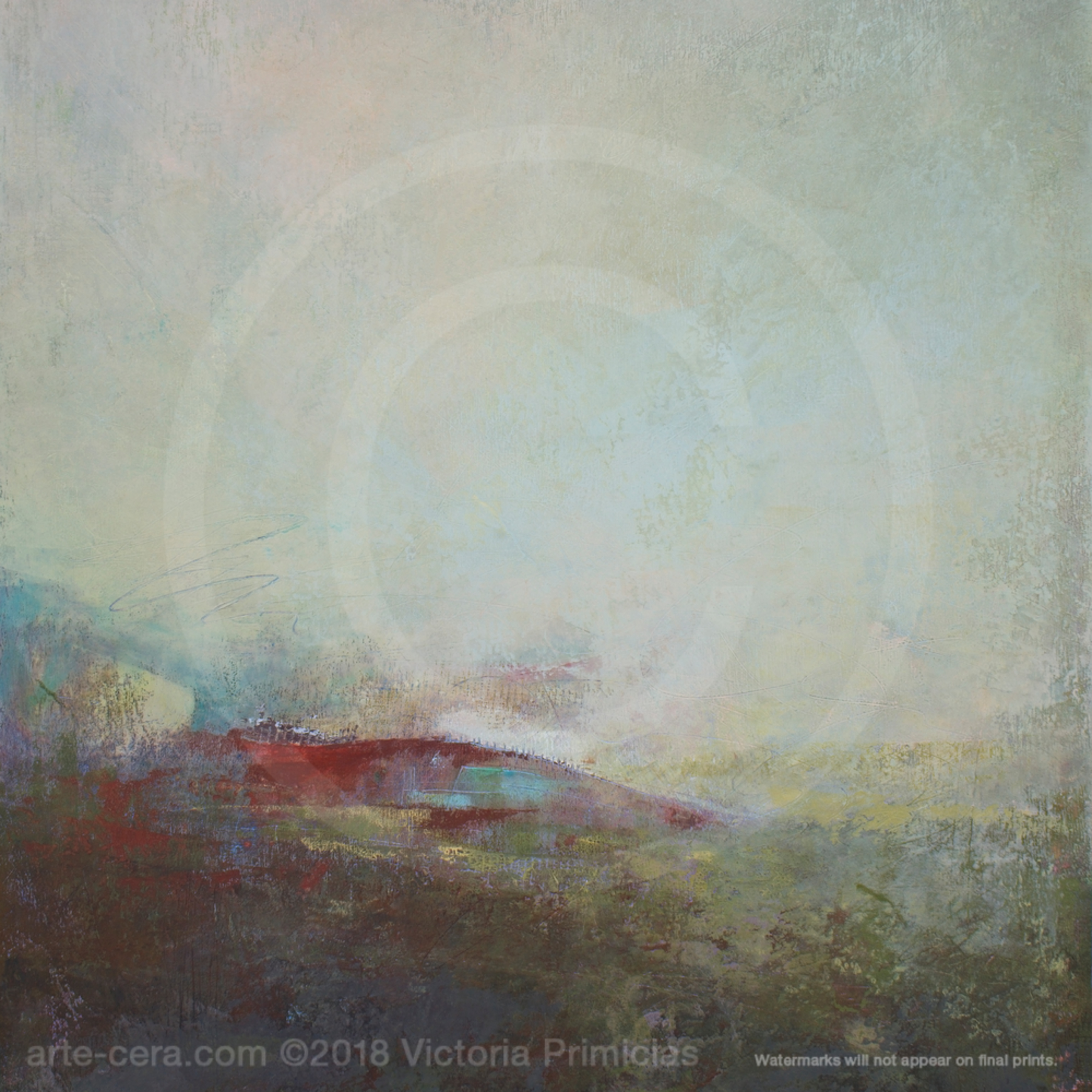 Maybe Tomorrow Abstract Landscape Paintings And Prints