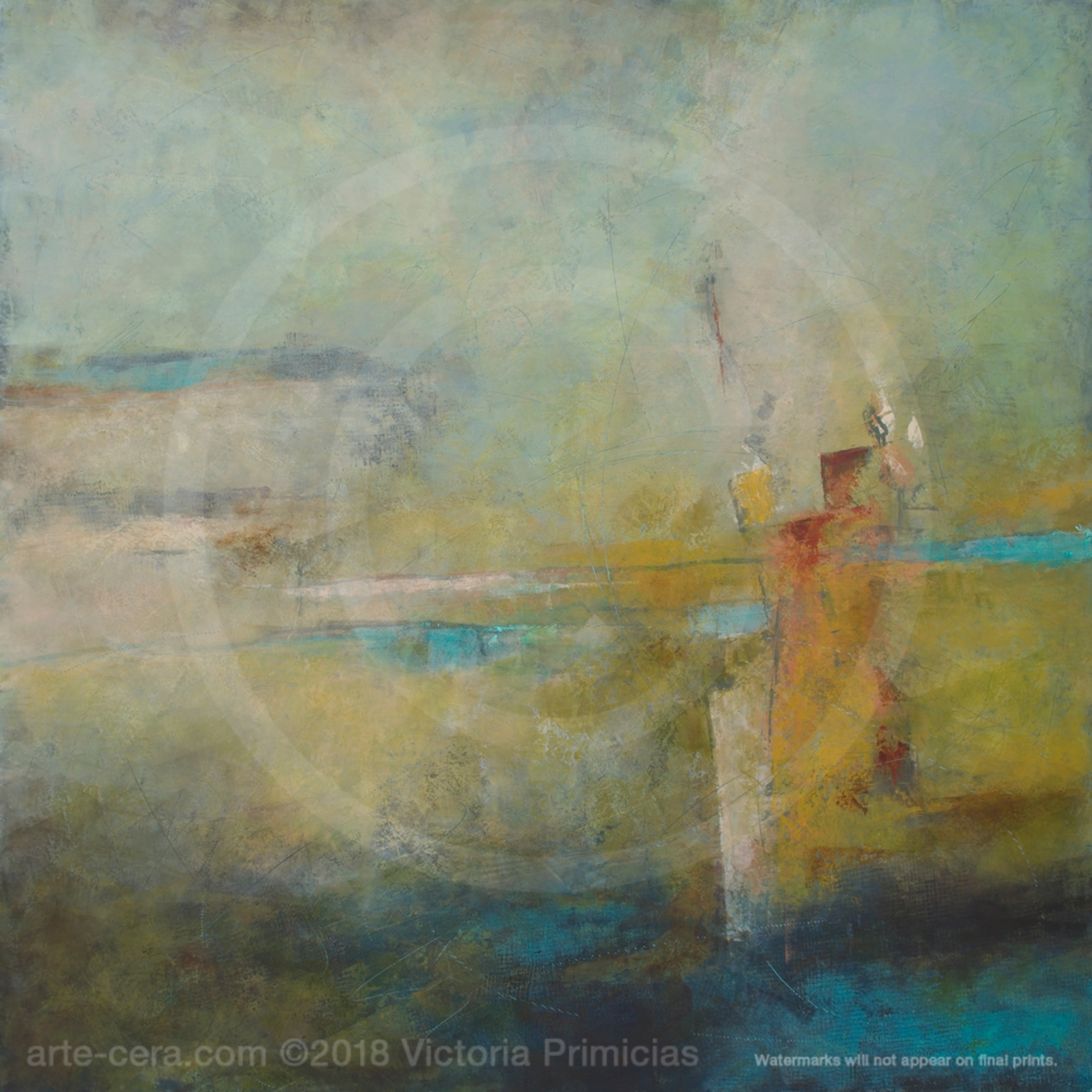 Siren Song Abstract Art Wall Art On Canvas