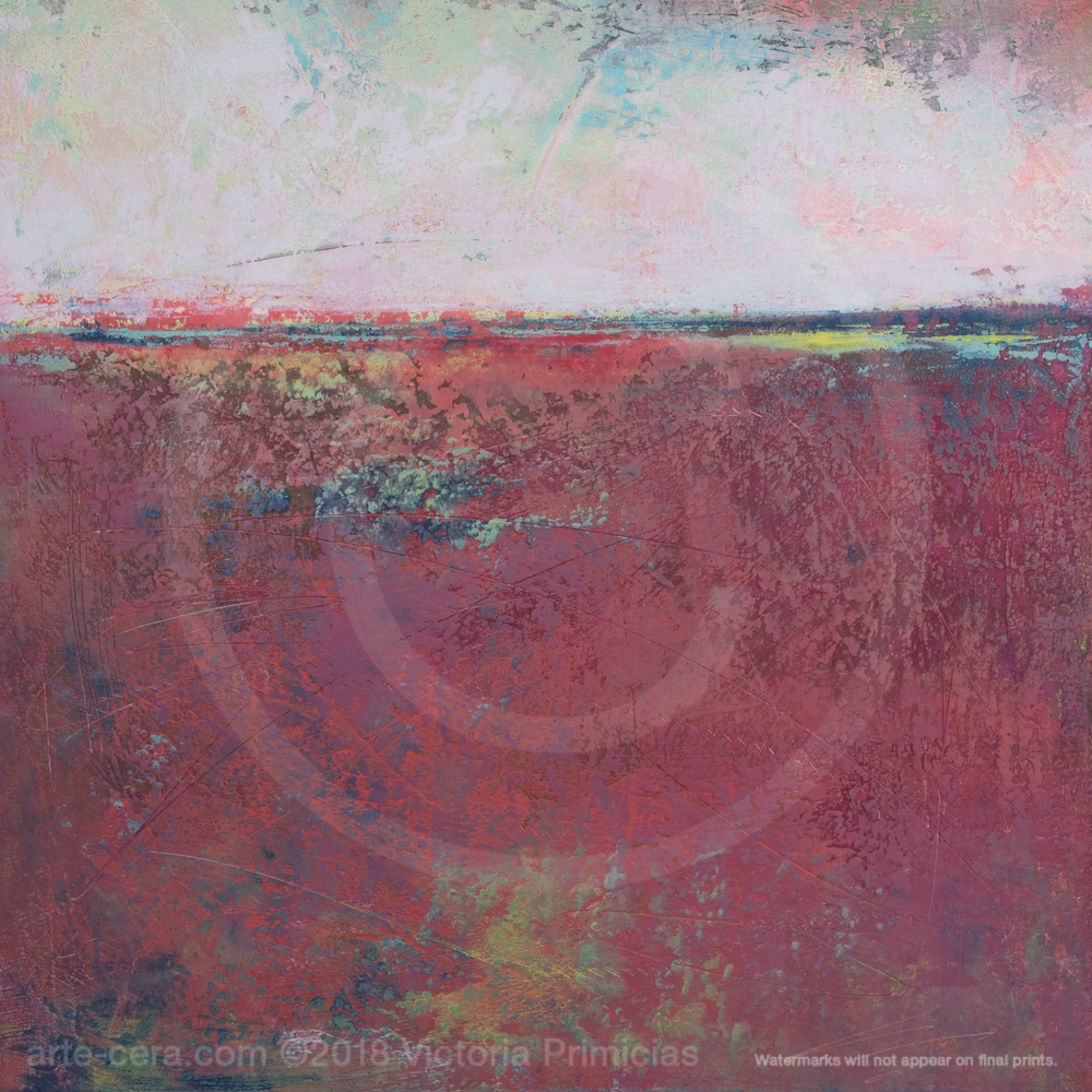 Blue Tide - Ocean Wall Art - Landscape Painting