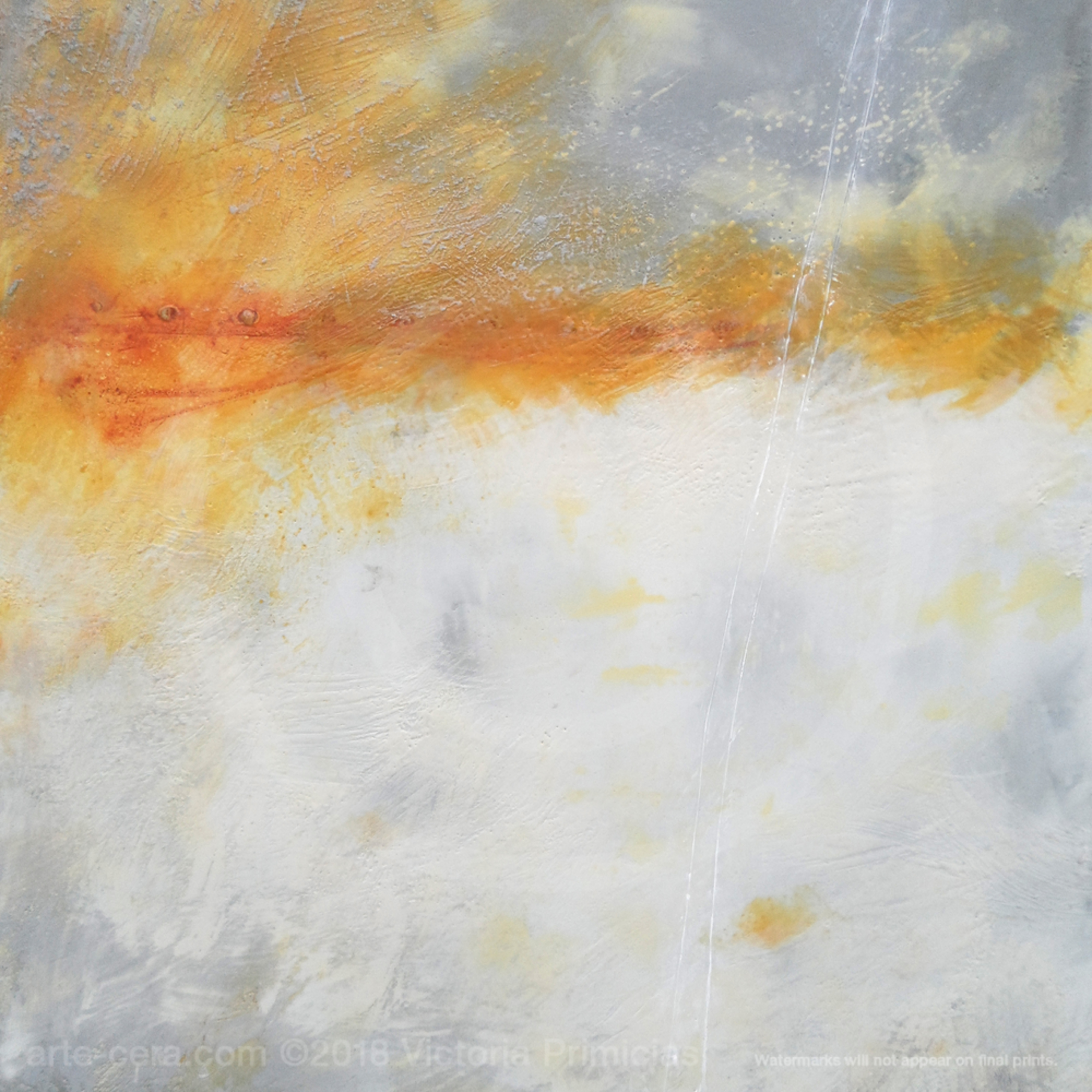 Tawny Spirit Simple Paintings Abstract Art