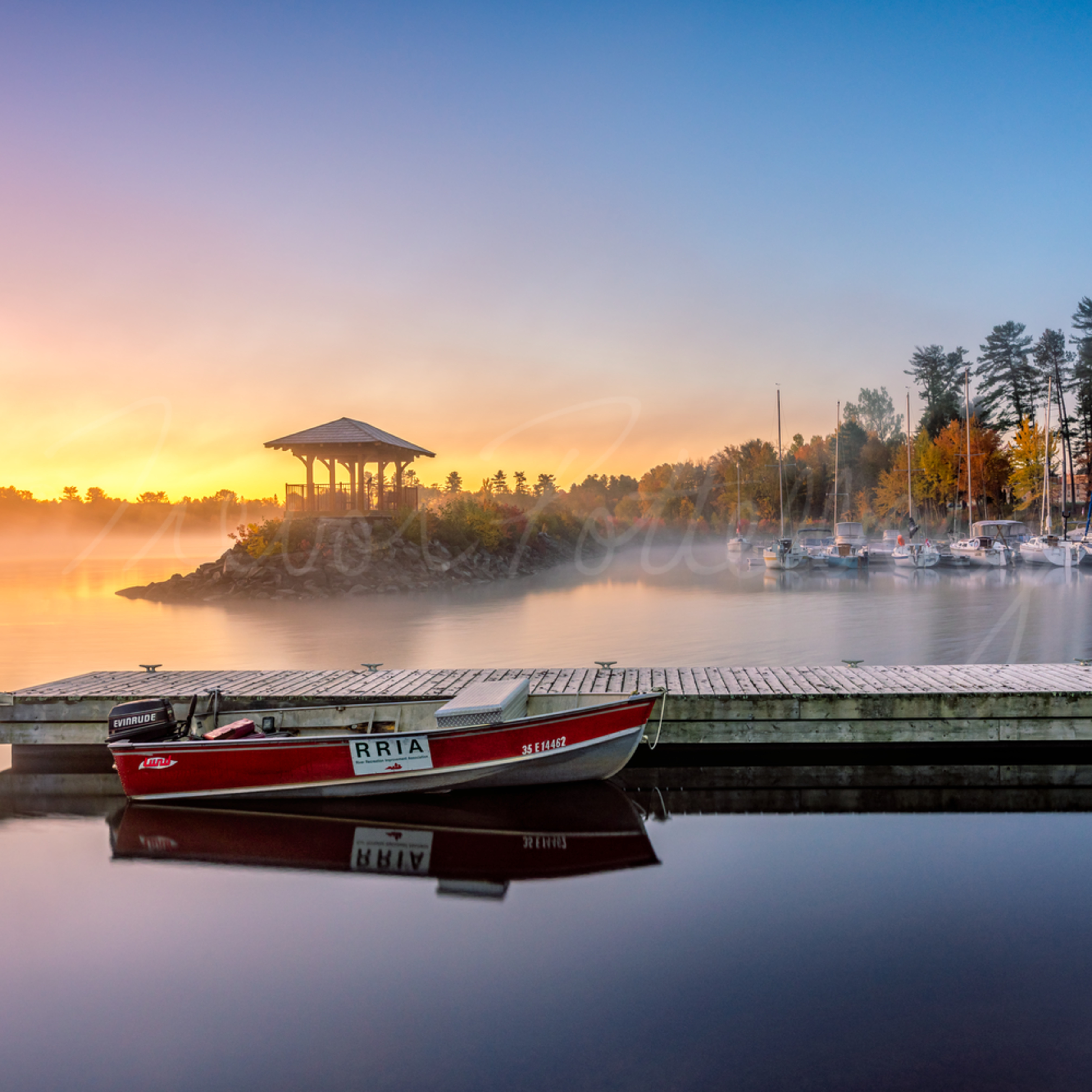 Deep River Marina Photography Art Trevor Pottelberg Photography