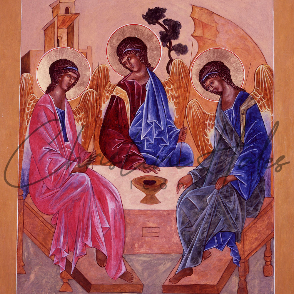 Holy trinity icon c. hales vkvvgn