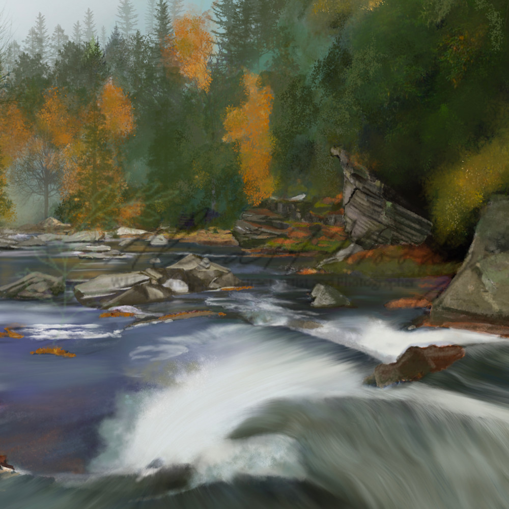 Mountain stream gtjlef