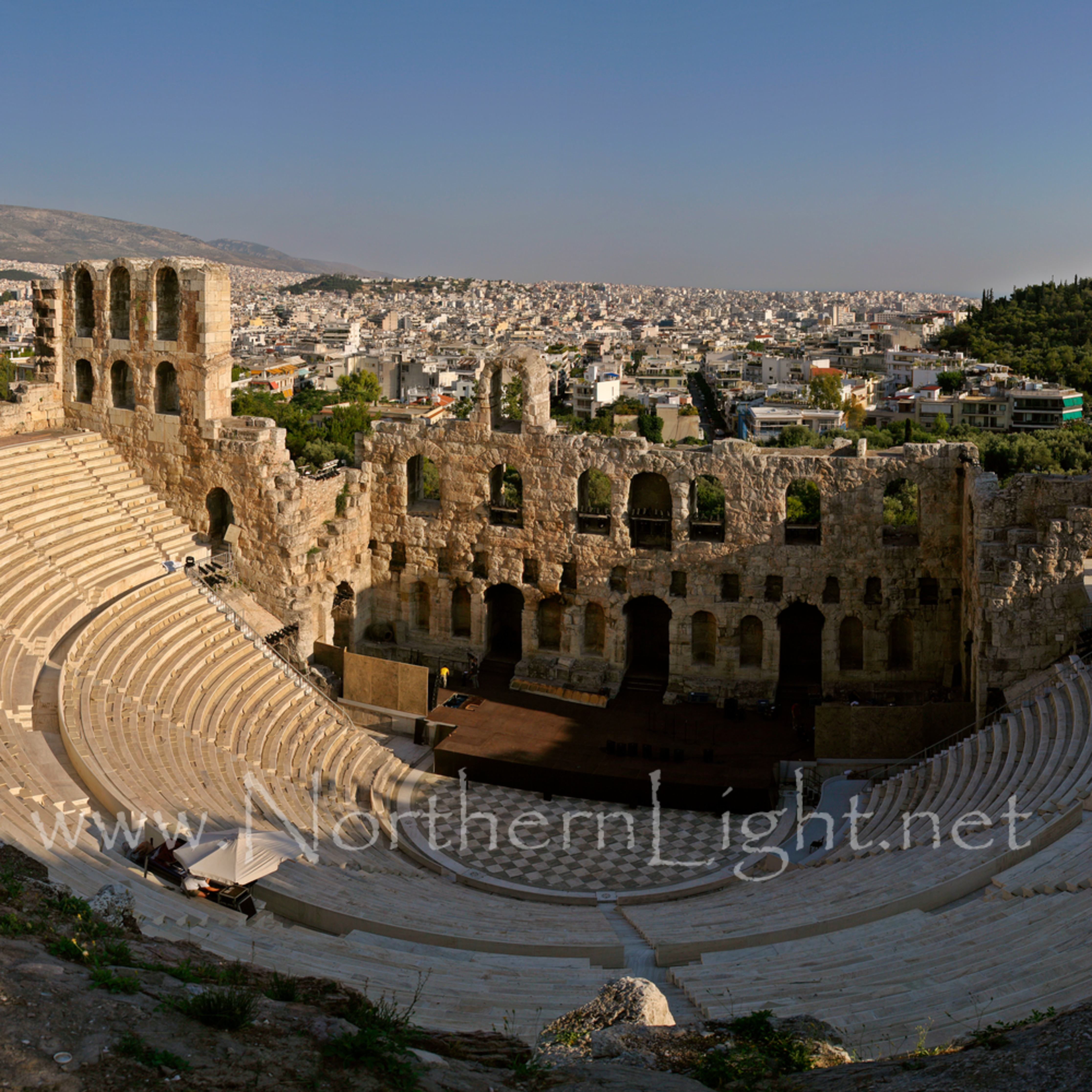 Acropolis Odeon of Herodes Atticus - Athens - Greece
