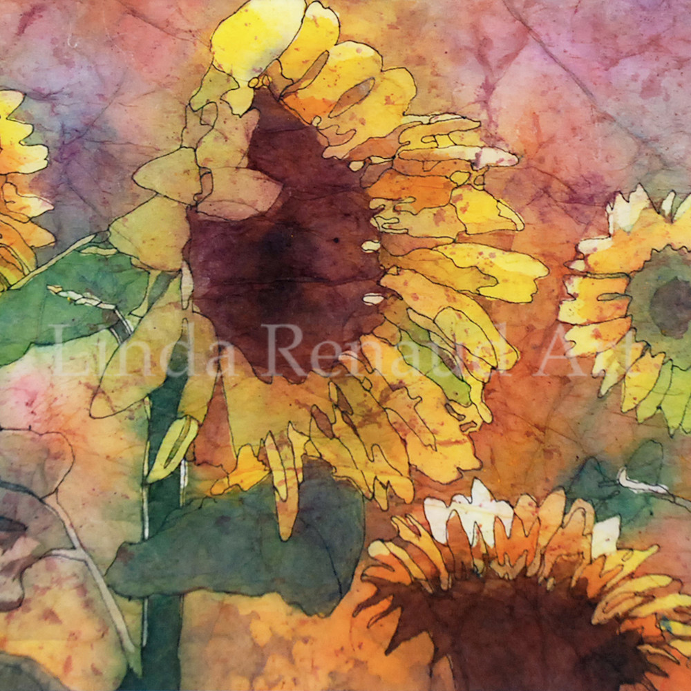 Sunflowers  8x10 l renaud xwunnr