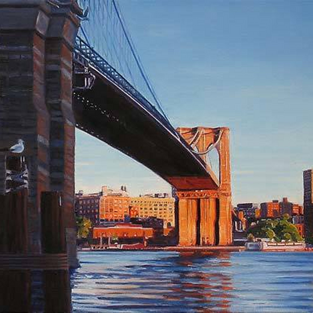 Brooklyn bridge at sunset 2 twoyev
