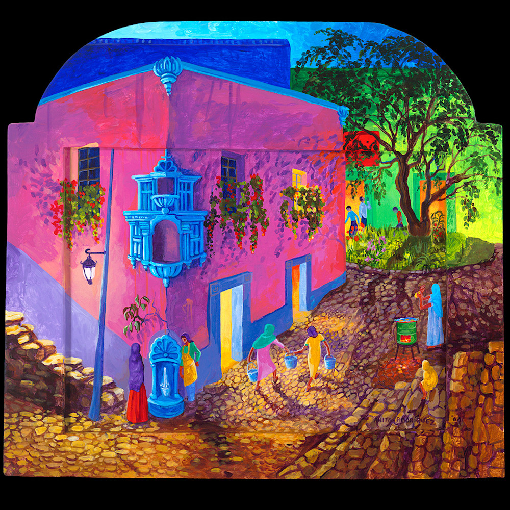 Water Carriers Art Fine Art New Mexico