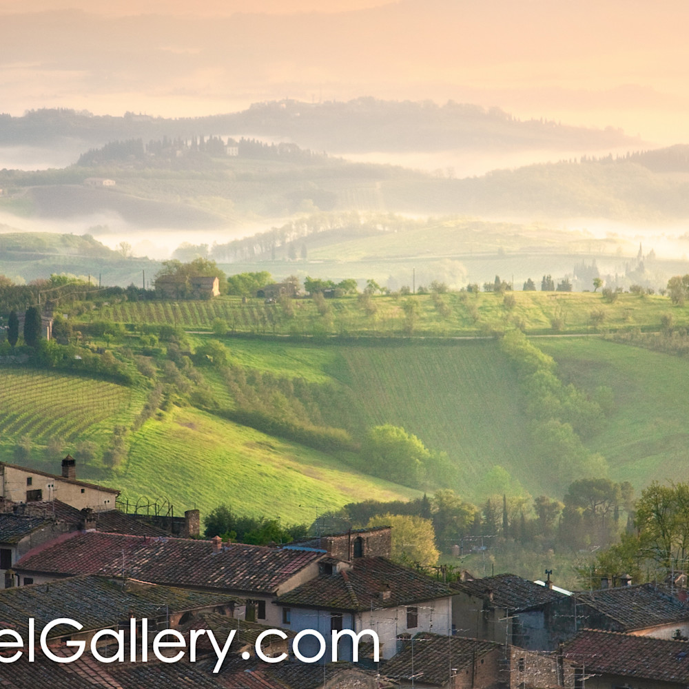 April Morning Tuscany