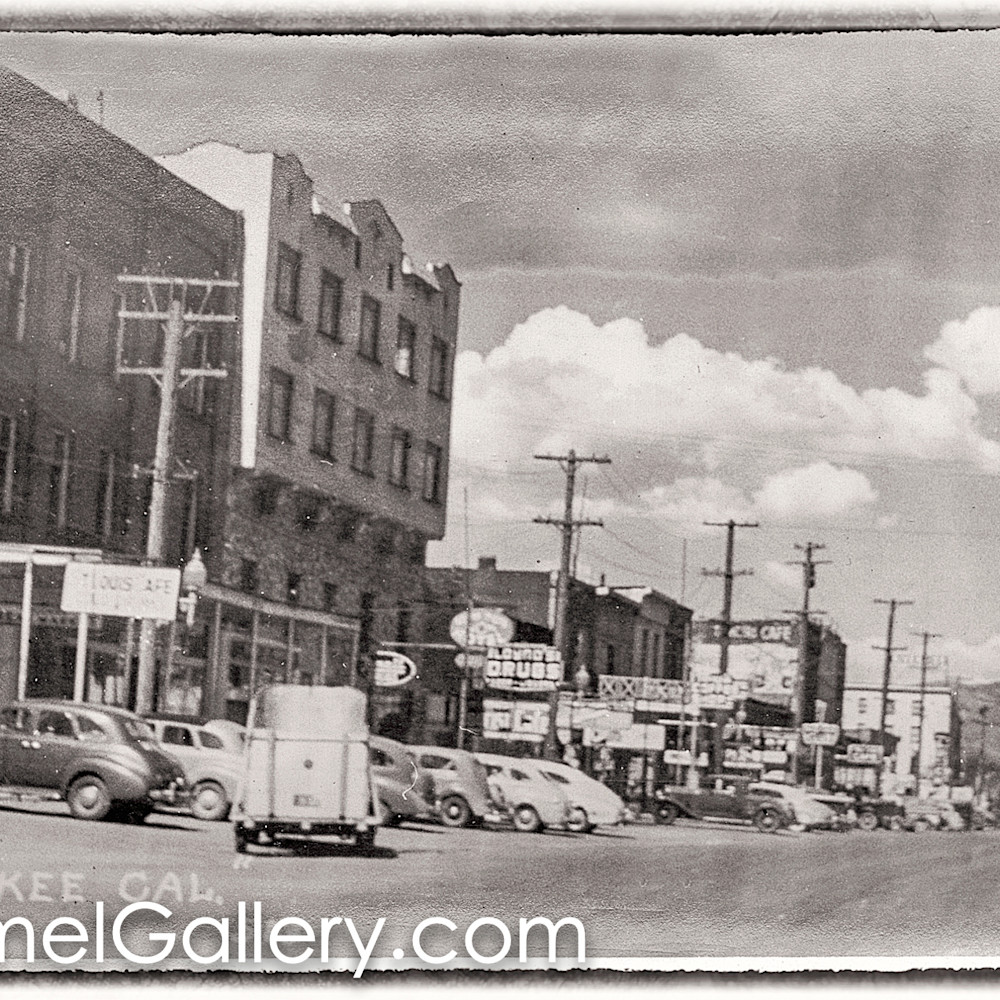 Truckee main street 1940 s c0lxmq