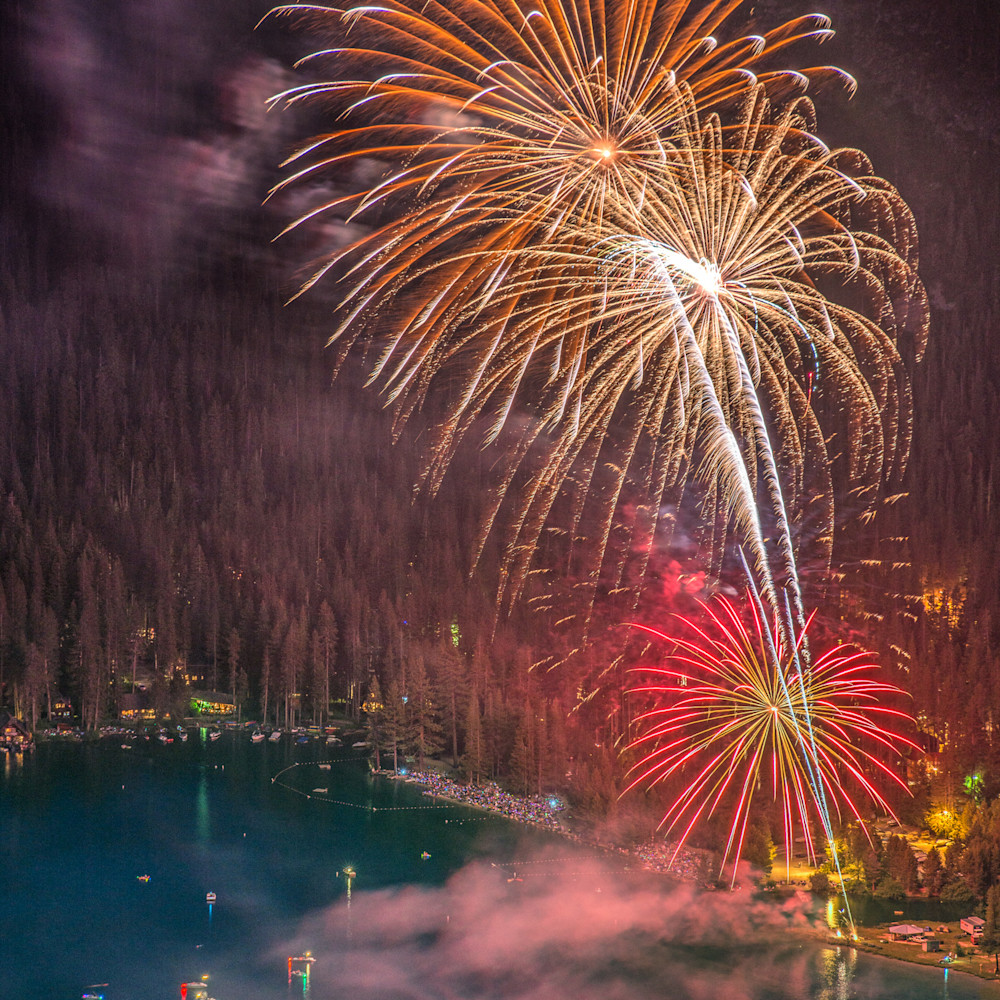 Donner Lake Fireworks