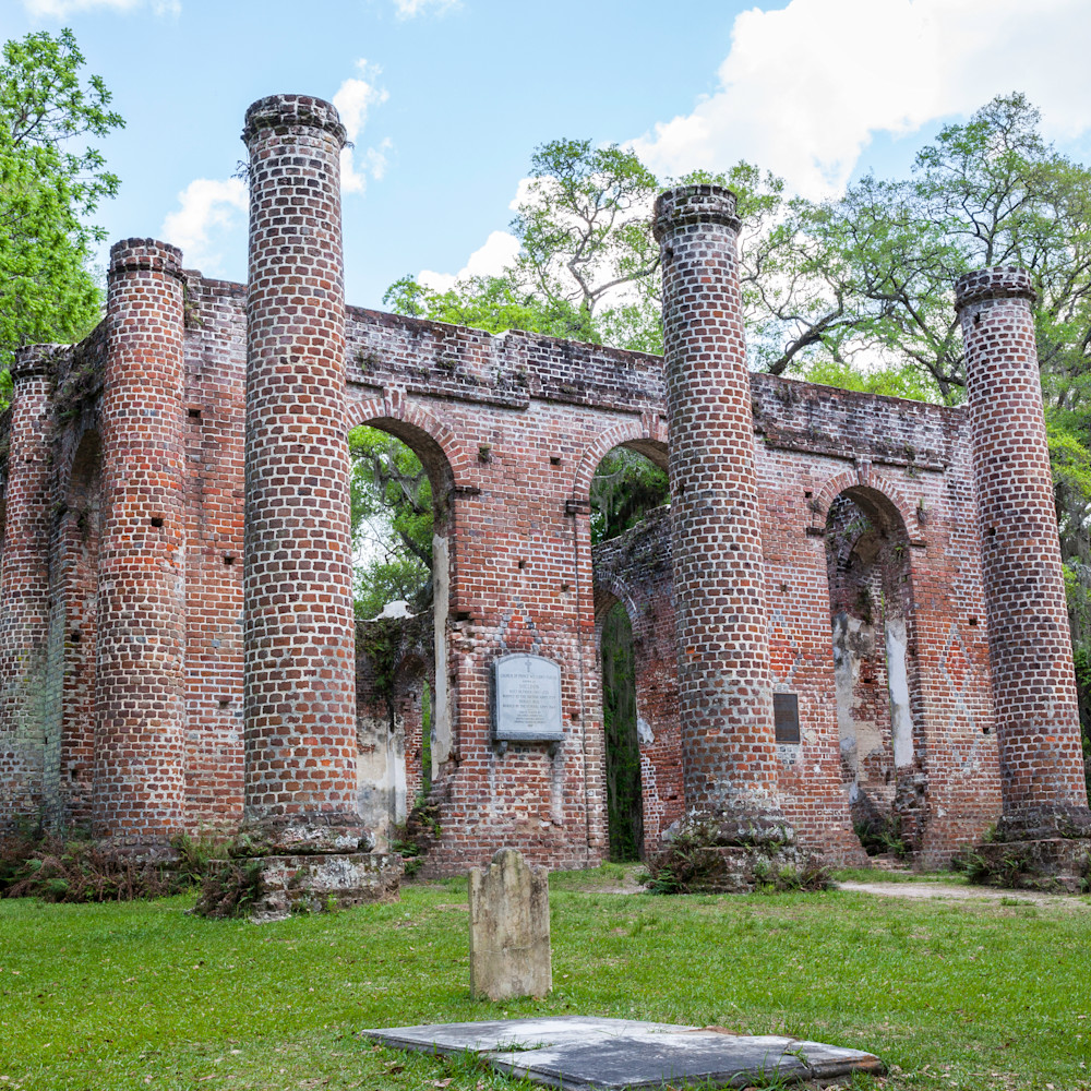 Old Sheldon Church Ruins