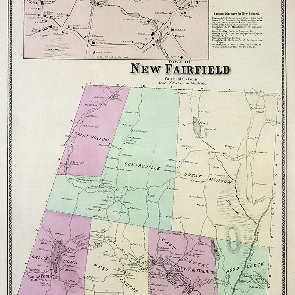 Fairfield Ct Gis Map Map Of New Fairfield, Ct