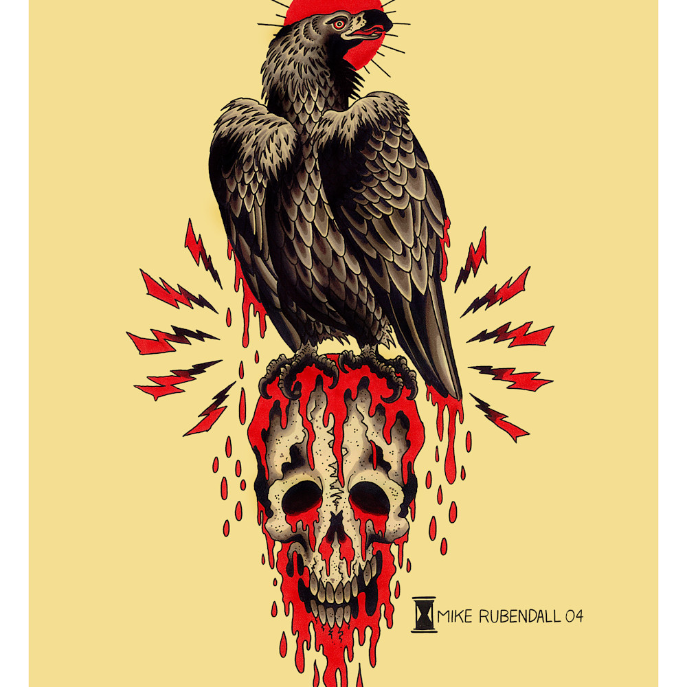 Vulture and Skull. 