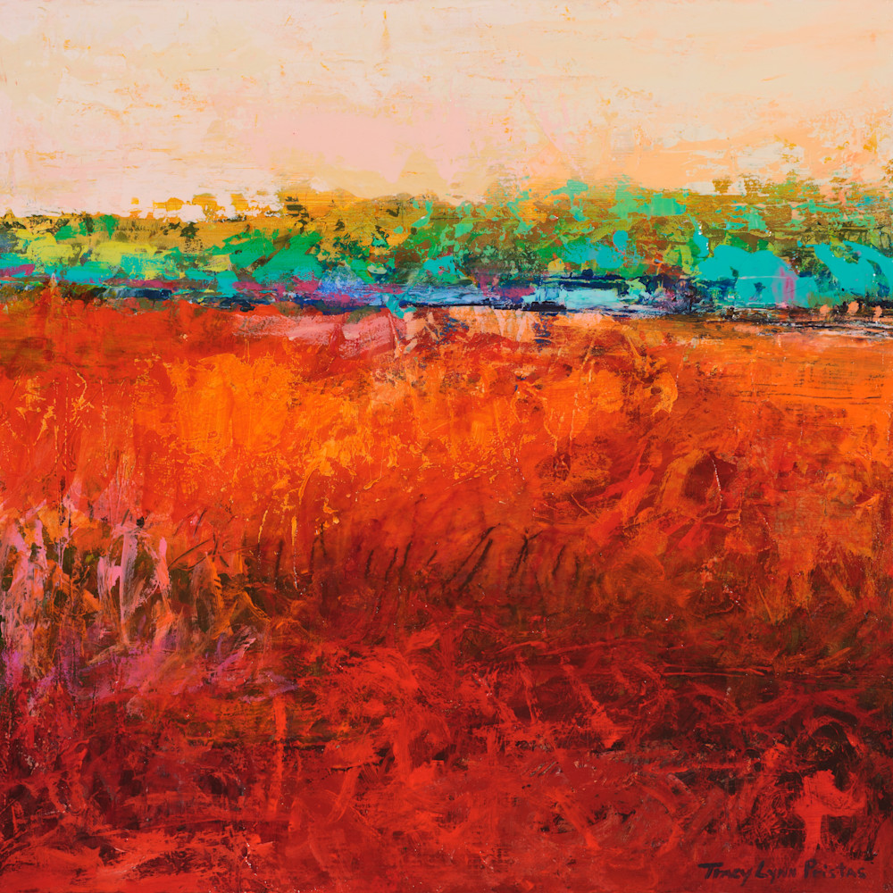 Tracy lynn pristas  abstract landscapes southwestern art  desert memories acrylic pastel on panel n3lalt