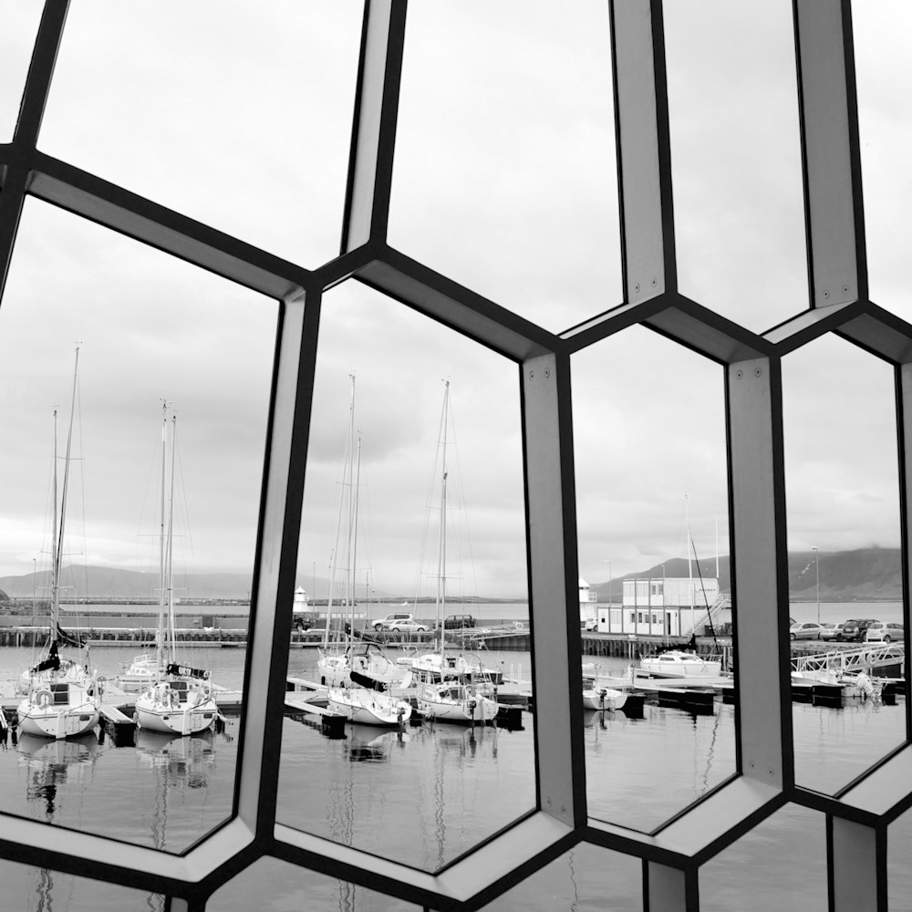 Geometric waterview harpa reykjavik iceland db4rbf