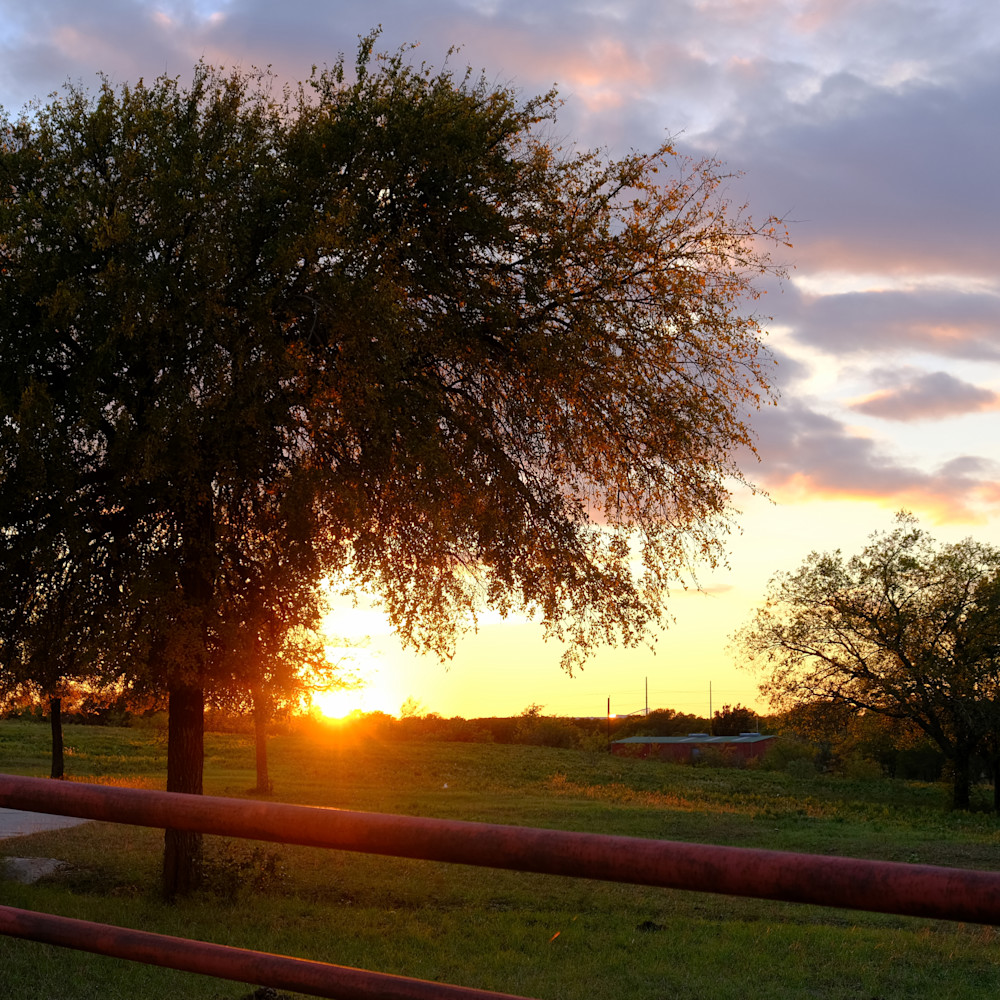 Sunset over texas 40 llugbl
