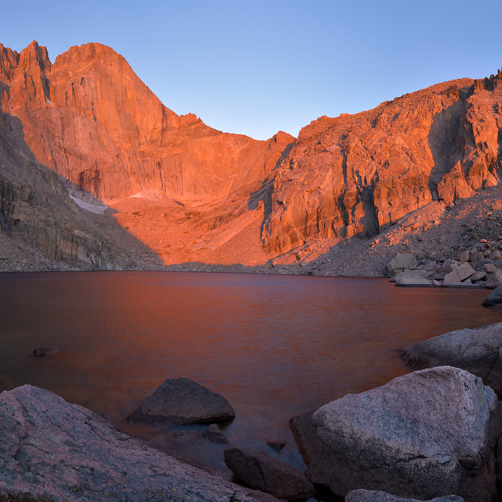 Sunrise in Chasm Cirque