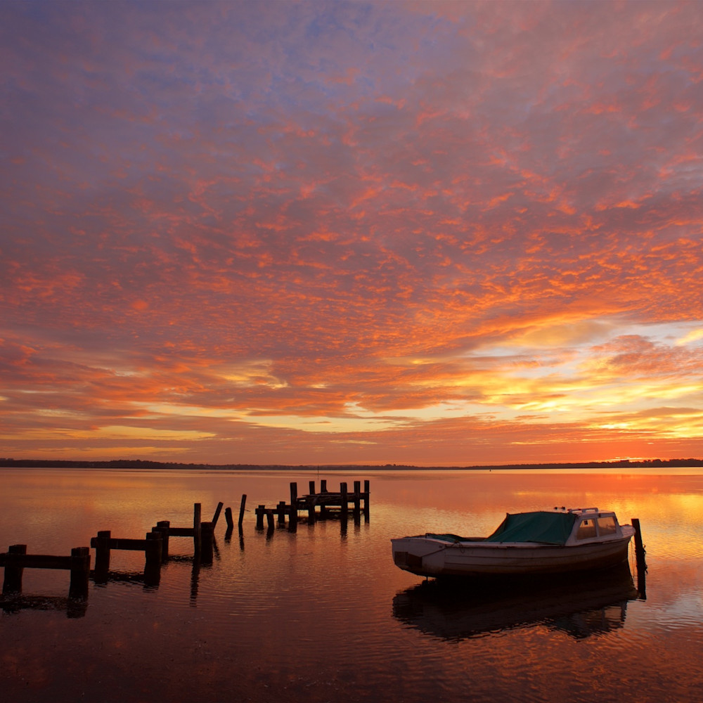 Anzac Sunrise Budgewoi Lake NSW Australia