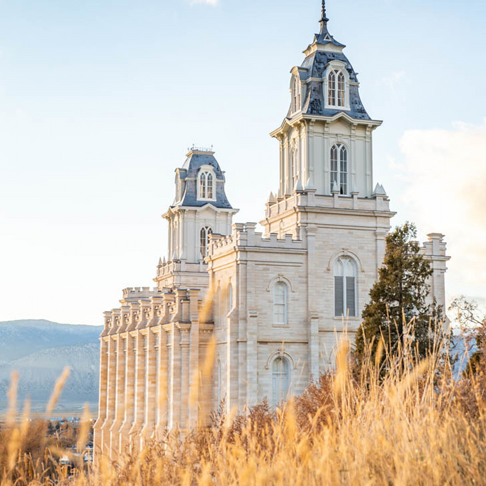 Manti Temple - Golden