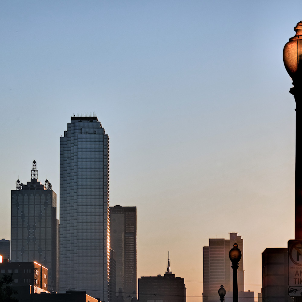 Dallas skyline at dawn 10 ih3lpx