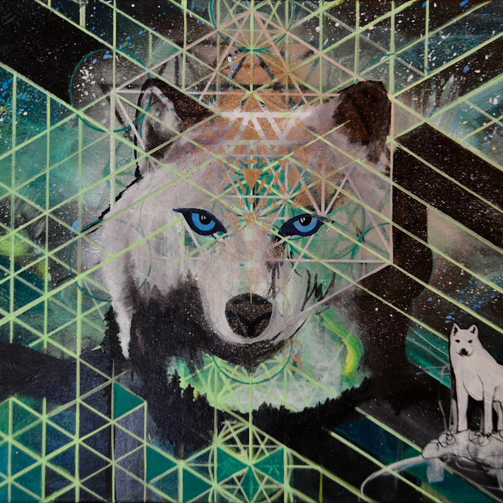 White wolf spirit gupf1k
