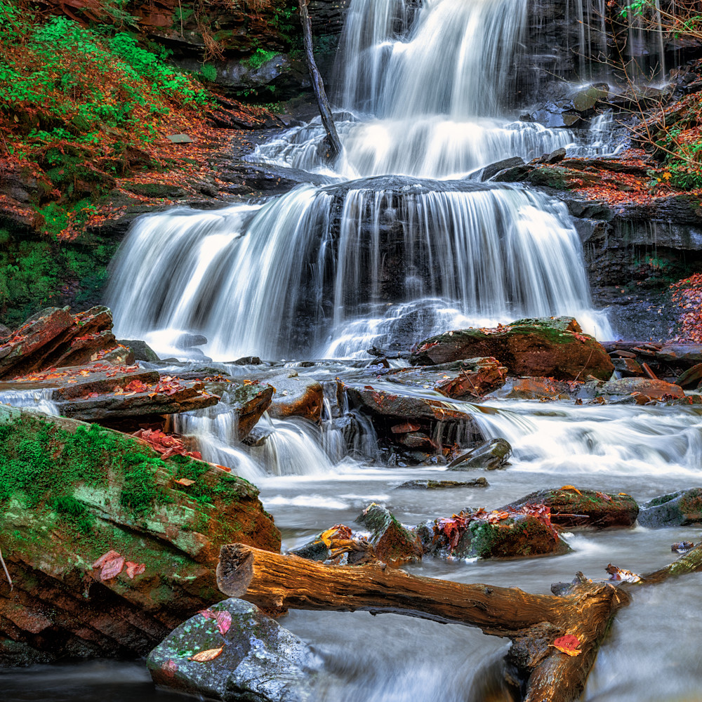 Tuscarora Falls Ricketts Glen State Park, Pennsylvania