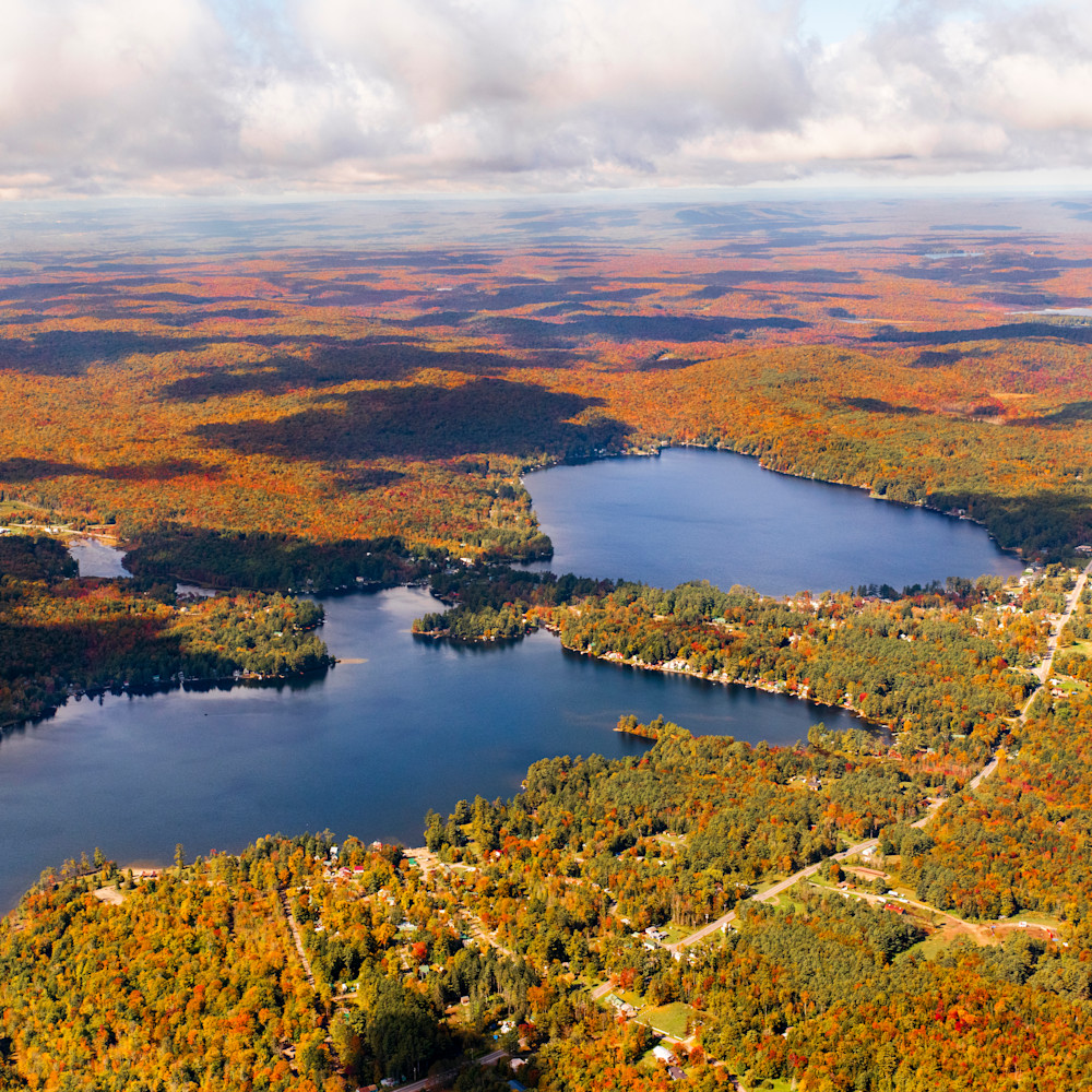 Coroga Lake Fall Aerial Photography Art Kurt Gardner Photography Gallery