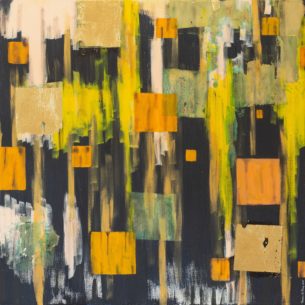 Jazz contemporary painting abstract art canvas acrylic painting modern art uwliko