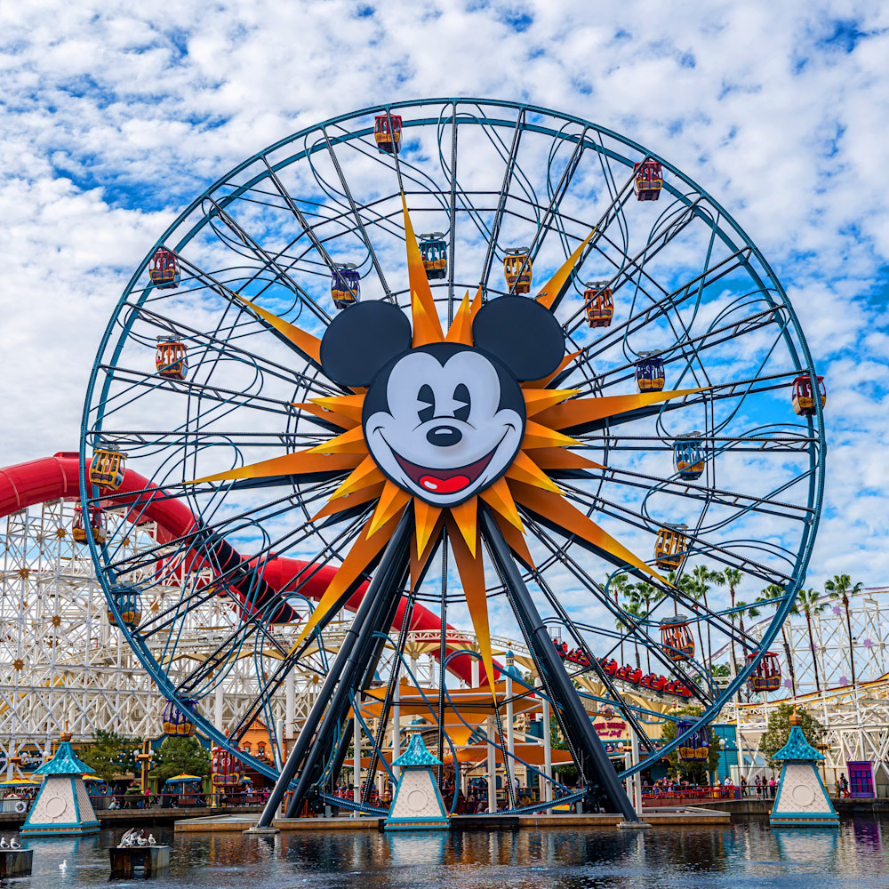 Mickey fun wheel at california adventure liqzki