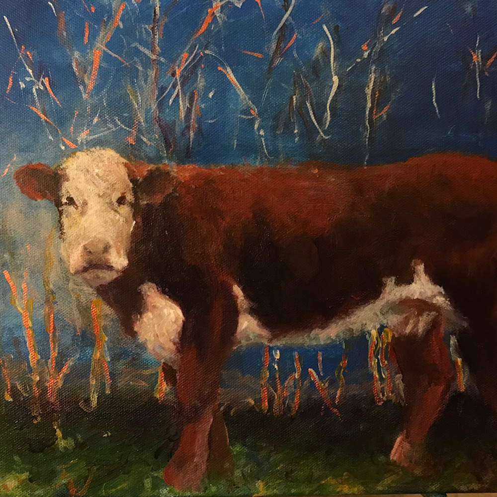 2020 3 20 have a cow acrylic on canvas 11 x 14 kzqaki