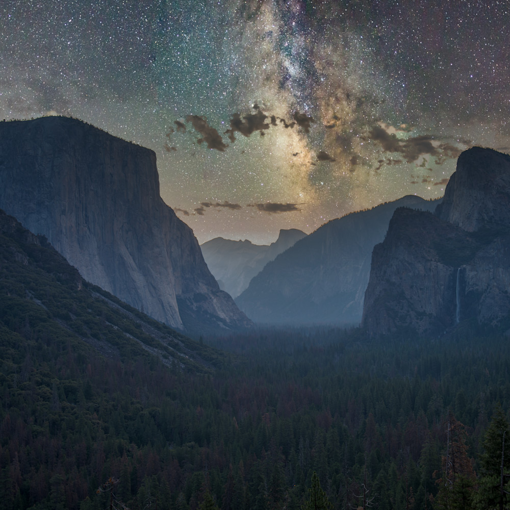 Yosemite valley starry night hdr luminar4 edit vftukz