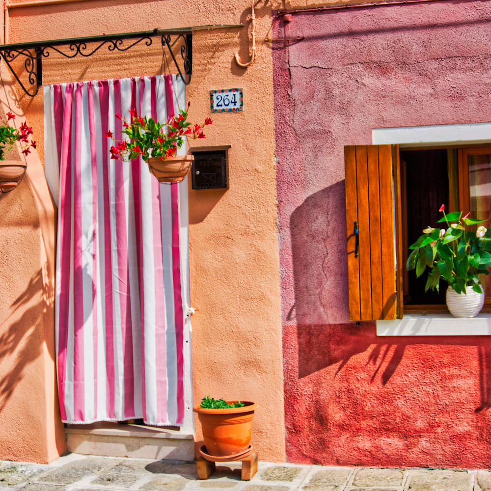 Burano front door uywlax