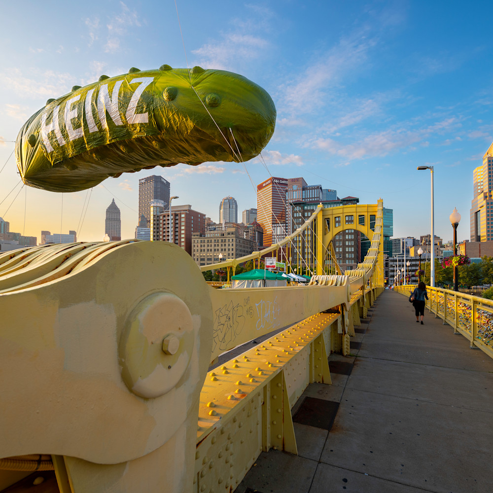 Picklesburgh Pickle Pittsburgh Photo Bridge Picture