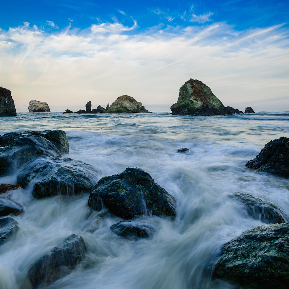Surf, Sand Dollar Beach, California, 2014