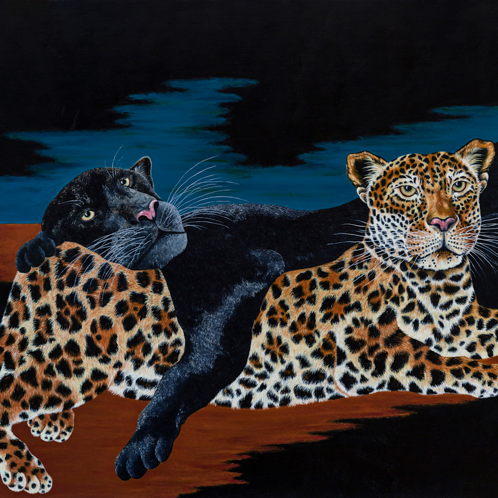 Cats  17 x 36 large piqwdc