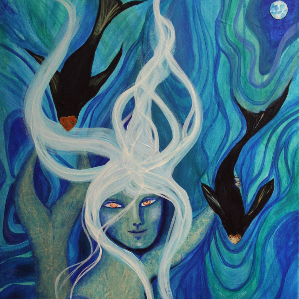 Asf ready free flow blue cool water woman dream mermaid fantasy d1ub6r